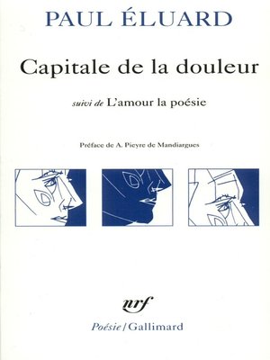 cover image of Capitale de la douleur / L'amour la poésie
